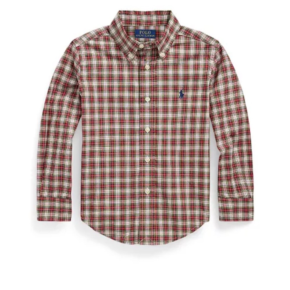 Polo by Ralph Lauren Kids Red Plaid Shirt